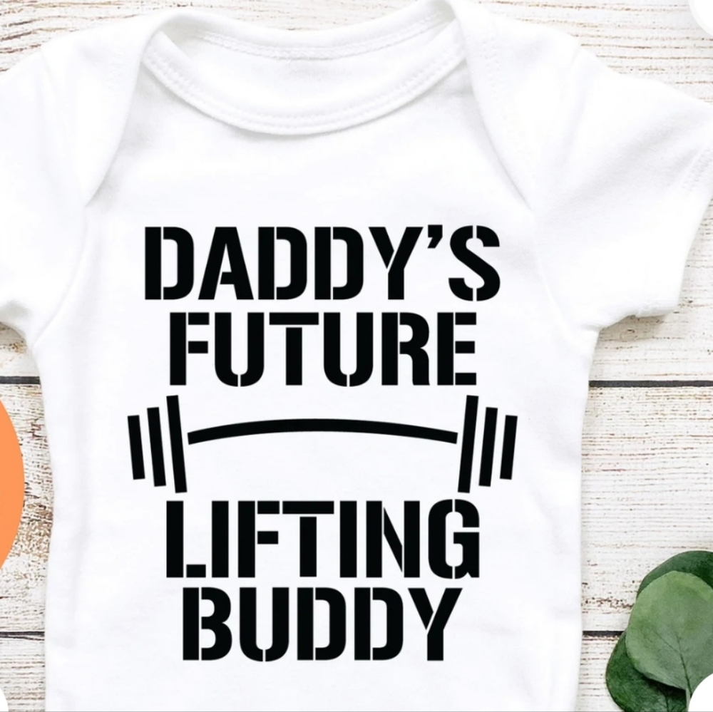 DADY FUTURE LITTLE Duddy Cute baby Onesies for 👶